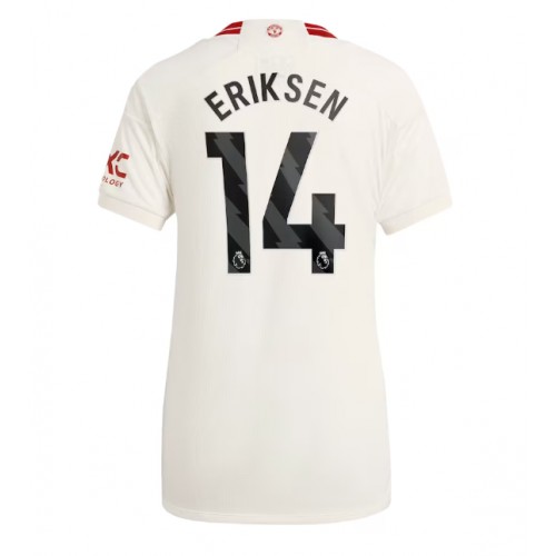 Maillot de foot Manchester United Christian Eriksen #14 Troisième Femmes 2023-24 Manches Courte